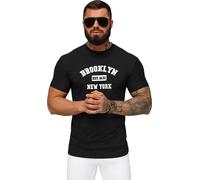 T-shirt homme noir OZONEE NB/MT3134 L