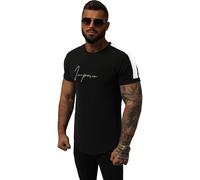 T-shirt homme noir OZONEE O/P1180 M