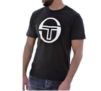 T-shirt Homme Noir Sergio Tacchini Stadium - Manches Courtes - 100% Coton XXL
