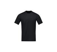 T-shirt homme Norrona Falketind EqualiserUll SS M caviar noir S