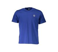 T-shirt Homme NORTH SAILS Textile SF17694 - Bleu - Manches courtes - Col arrondi XL
