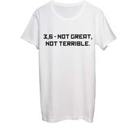 T-Shirt Homme Not Great Not Terrible Blanc, blanc, M