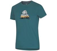 T-shirt homme Ocún Classic T Men Bus-Stone Taille: XL / Couleur: turquoise