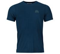 T-shirt homme Ortovox 120 Cool Tec Mtn Stripe Ts M Taille: XL / Couleur: bleu foncé
