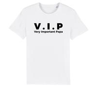 T-shirt homme papa Very Important Papa - LA FRENCH TOUCH - Coupe ajustée - Coton 100% bio L