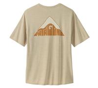 Patagonia - T-shirt respirant - M's Cap Cool Daily Graphic Shirt Lands Driftways: Pumice X-Dye pour Homme - Taille M - Orange Orange M