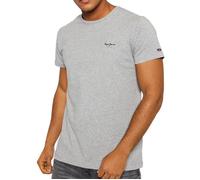 T-Shirt Homme - PEPE JEANS - uni - Gris - Mélange de coton avec une part de stretch S