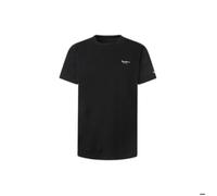 T-Shirt Homme Pepe Jeans - uni - Noir - Manches courtes - Mélange de coton avec une part de stretch M