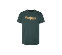 T-shirt homme Pepe Jeans WIDO FUTURE en coton vert à manches courtes et col arrondi M