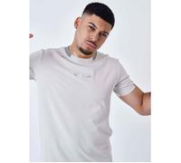T-shirt Homme - PROJECTX - Project x paris beige - Col beige et taupe - Broderie poitrine blanche et taupe L