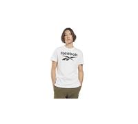 T-shirt homme REEBOK RI Big Logo Tee Blanc - 100% coton - Manches courtes - Col arrondi M