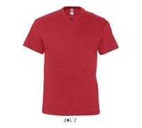 T-shirt Homme - SOL'S - Victory - Rouge - 100% coton - Manches courtes - 3XL L