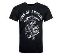 T Shirt Homme Sons of Anarchy Faucheuse Noir