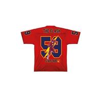 T Shirt Homme Sport Us - Dc Comics - Barry 59 Rouge Taille M rouge G