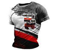 T-Shirt Homme T-Shirt Homme Manches Courtes Col Rond DéContracté Confortable Impression 3D Char Seconde Guerre Mondiale Mode Streetwear Militaire Style Tendance Urbaine Respirant LéGer IdéE Cadeau