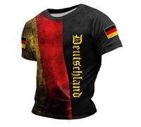 T Shirt Homme T-Shirt pour Homme à Manches Courtes Col Rond DéContracté Confortable avec Impression 3D Char Seconde Guerre Mondiale IdéAl Usage Quotidien Et Sorties ExtéRieures