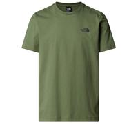 T-shirt homme The North Face M Mountain Sketch Ss Tee Taille: M / Couleur: vert