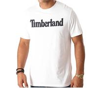 Timberland Kennebec River Linear Short Sleeve T-shirt Blanc S Homme