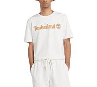 T-Shirt Homme TIMBERLAND Kennebec River Logo Linéaire T-Shirt VINTAGE BLANC L