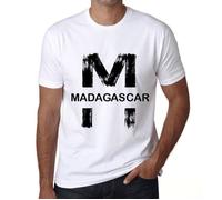 T-shirt Homme - ULTRABASIC - Madagascar - 100% Coton - Manches Courtes - Vintage XS