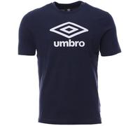 T-shirt Homme UMBRO - Coton - Big Logo - Bleu XXXL