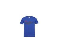 T-shirt Homme UMBRO Mid Tee Bleu - Coupe Regular - Manches Courtes - Col Arrondi M
