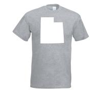 T-Shirt Homme Utah État Des États-Unis Funshirt Imprimé Design