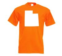 T-Shirt Homme Utah État Des États-Unis Funshirt Imprimé Design