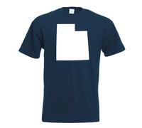 T-Shirt Homme Utah État Des États-Unis Funshirt Imprimé Design