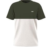 T-shirt homme Vans Colorblock Tee - Vert - Coupe Regular - Manches courtes L