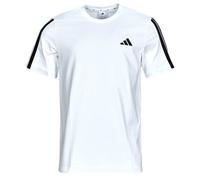adidas Homme Men 3-Stripes T-Shirt, White, L