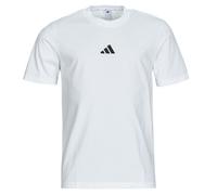 T-shirt hommes adidas Essentials Small Logo Single Jersey T-Shirt Blanc EU M