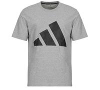 T-shirt adidas Essentials Big Logo manches courtes gris noir pur - XL