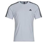 T-shirt hommes adidas Train Essentials 3-Stripes Training Gris EU S