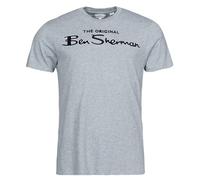 T-shirt hommes Ben Sherman SIGNATURE FLOCK TEE Gris EU S