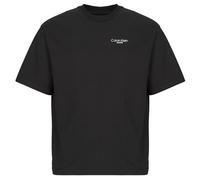 T-shirt hommes Calvin Klein Jeans LOGO BACK PRINT T-SHIRT Noir EU XL