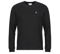 Calvin Klein Jeans LS EASY MONOGRAM TEE men Longsleeves black taille: S