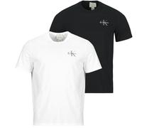 Vêtements Calvin Klein Jeans Lot de 2 t-shirts avec monogramme LV04RF pour Homme L Noir