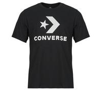 T-shirt hommes Converse STANDARD FIT CENTER FRONT LARGE LOGO STAR CHEVRON TEE Noir EU L