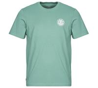 T-shirt Element Seal BP manche courte bleu turquoise blanc - S