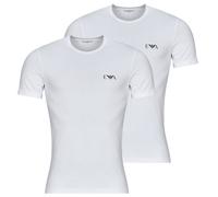 Emporio Armani T-Shirt noir / blanc, Taille S