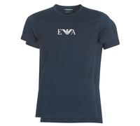 T-shirt hommes Emporio Armani CC715-PACK DE 2 Marine EU XL