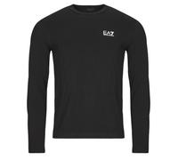 EA7 Emporio Armani T-shirt manches longues noir/blanc Taille XL