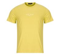 T-shirt hommes Fred Perry EMBROIDERED Jaune EU M