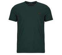 Fred Perry - T-shirt Logo Frontale - Homme - Tops - Vert - Taille: M