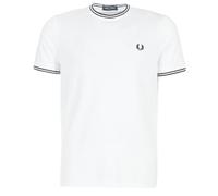 T-shirt hommes Fred Perry TWIN TIPPED T-SHIRT Blanc EU 3XL