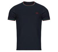 T-shirt hommes Fred Perry TWIN TIPPED T-SHIRT Marine EU L