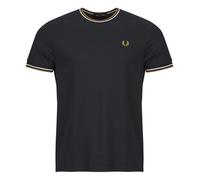 Fred Perry T-shirt Twin Tipped Noir Taille M