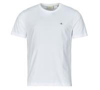 Gant REG SS Shirt À Manches Courtes Shield Regular, White, XL Homme