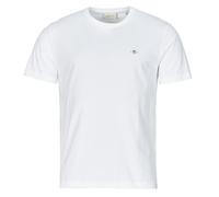 GANT – Shirt à manches courtes Shield Regular – Blanc – XXL – Homme